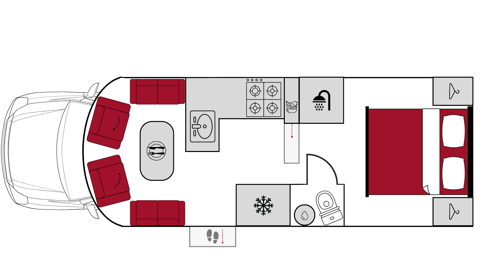 Wirraway 260 Eurostyle floor plan